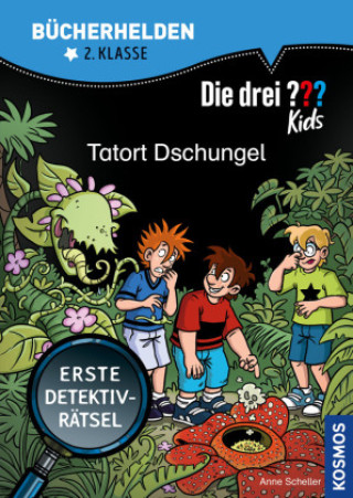 Książka Die drei ??? Kids, Bücherhelden 2. Klasse, Tatort Dschungel Steffen Gumpert