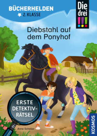 Book Die drei !!!, Bücherhelden 2. Klasse, Diebstahl auf dem Ponyhof Isabelle Metzen