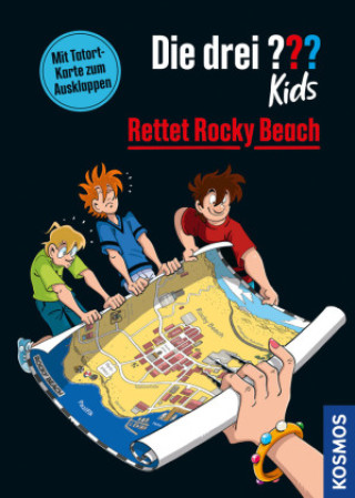Knjiga Die drei ??? Kids, Rettet Rocky Beach Boris Pfeiffer