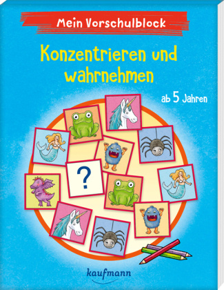 Knjiga Mein Vorschulblock - Konzentrieren und wahrnehmen Klara Kamlah