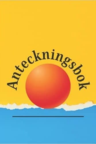 Kniha Anteckningsbok 
