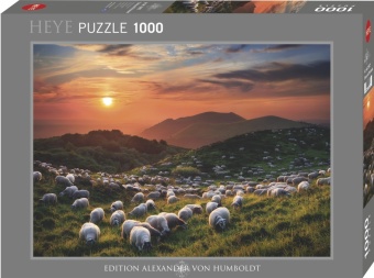 Játék Sheep and Volcanoes Puzzle 