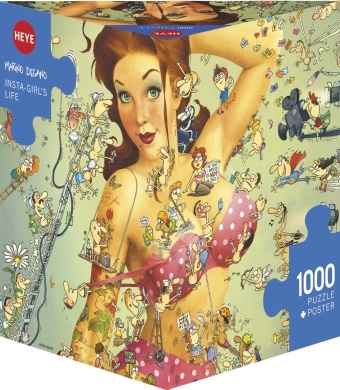 Hra/Hračka Insta-Girl's Life Puzzle Marino Degano