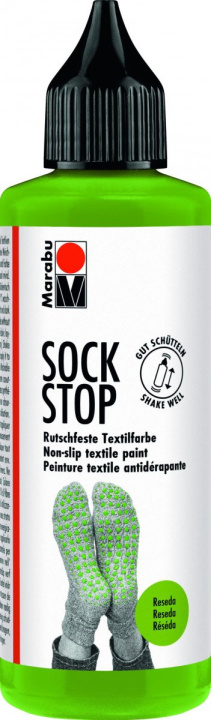 Könyv Marabu Sock Stop Protiskluzová barva - rezeda 90ml 