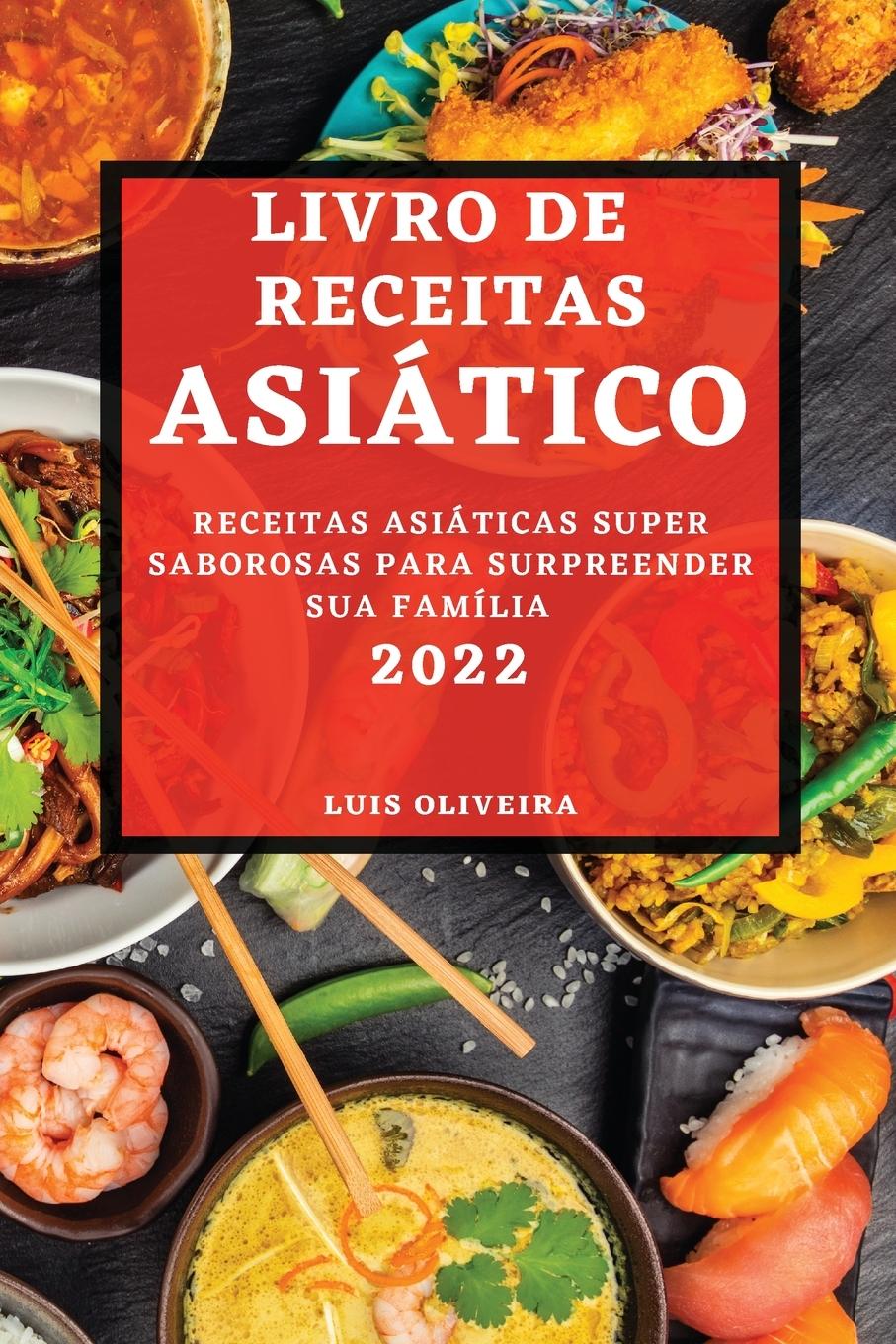 Kniha Livro de Receitas Asiatico 2022 
