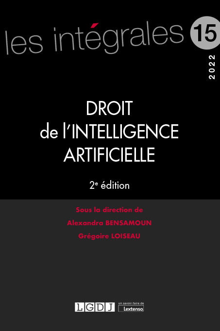 Kniha Droit de l'intelligence artificielle Bensamoun