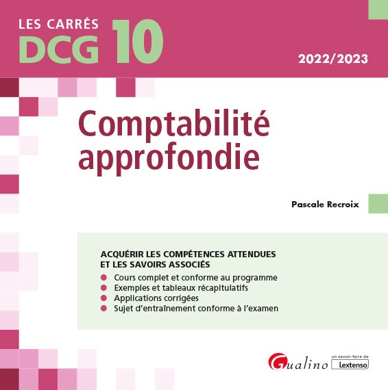 Kniha DCG 10 - Comptabilité approfondie Recroix
