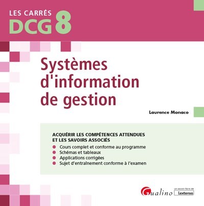Книга DCG 8 - Systèmes d'information de gestion Monaco