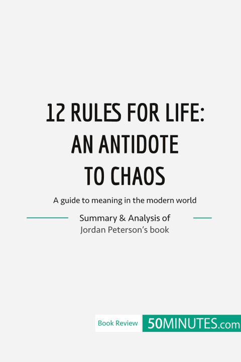 Kniha 12 Rules for Life 