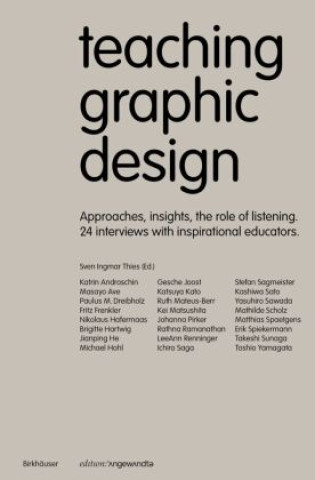 Книга Teaching Graphic Design Sven Ingmar Thies