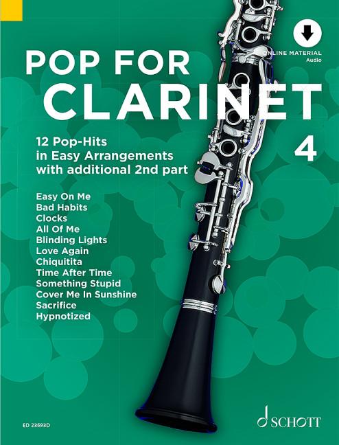 Book Pop For Clarinet 4 