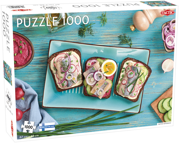 Kniha Puzzle 1000 Danish Sandwich 