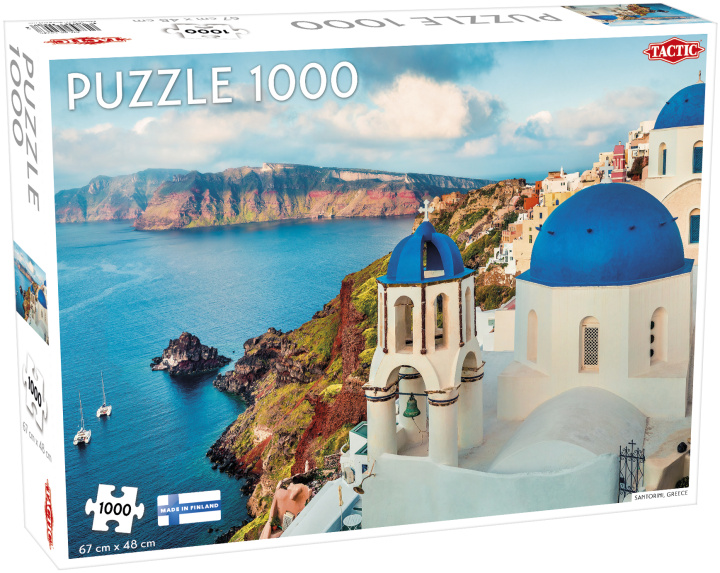 Buch Puzzle 1000 Santorini Greece 