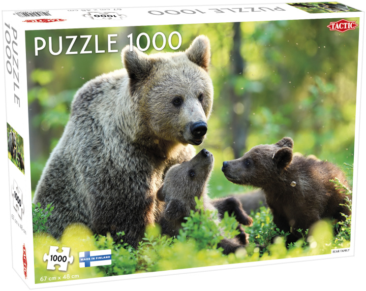 Kniha Puzzle 1000 Bear Family 