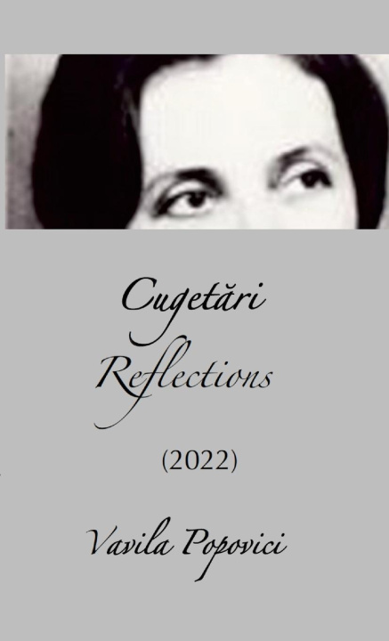Książka Cugetari (Reflections) 2022 Vavila Popovici