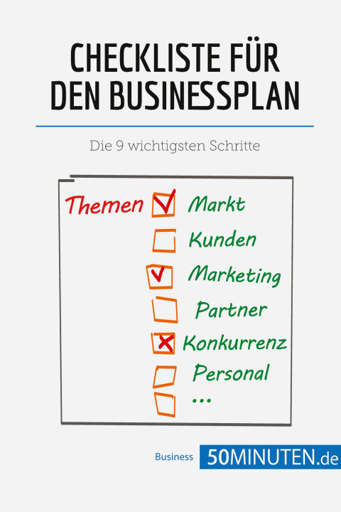 Carte Checkliste fur den Businessplan 