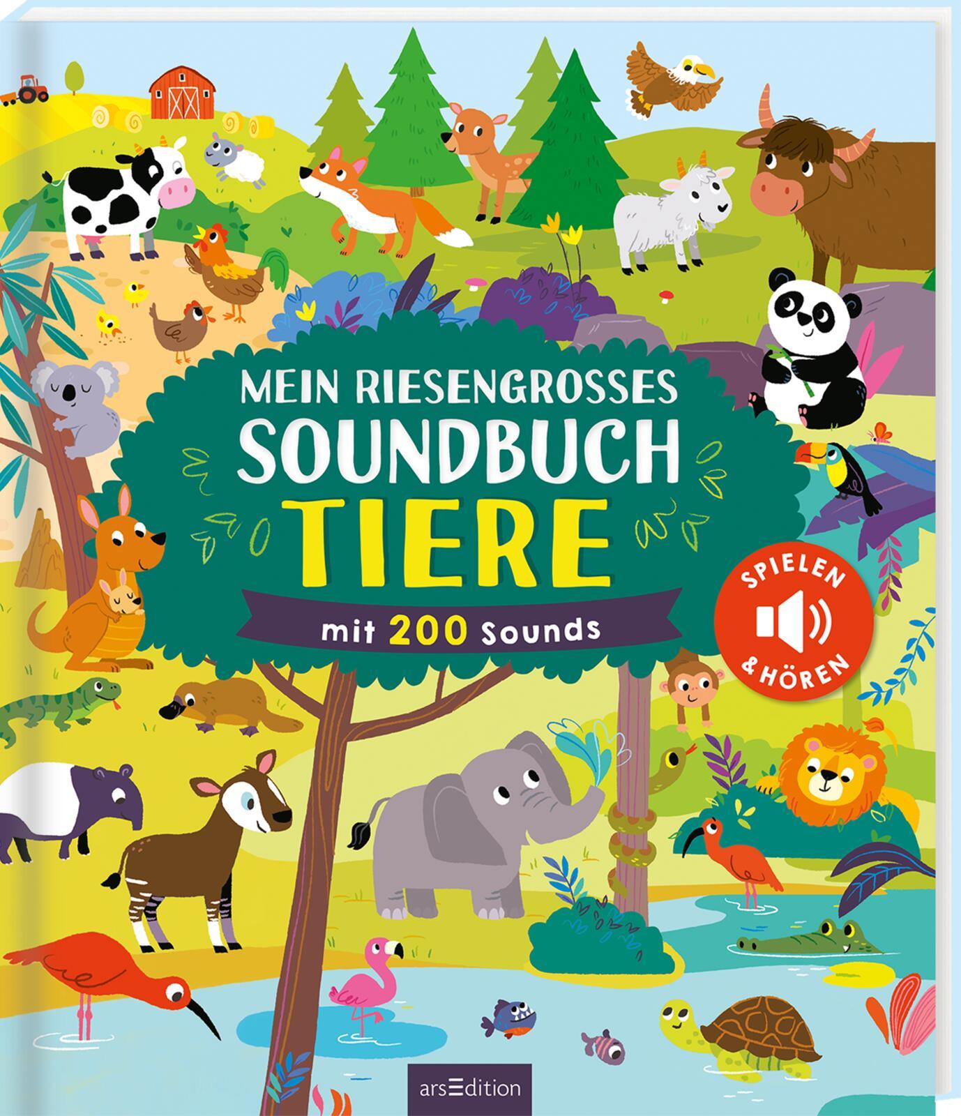 Книга Mein riesengroßes Soundbuch Tiere 