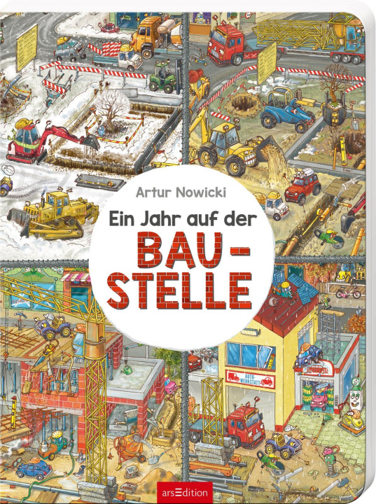 Kniha Ein Jahr auf der Baustelle 