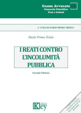 Kniha reati contro l'incolumità pubblica Dario Primo Triolo