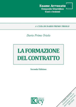 Книга formazione del contratto Dario Primo Triolo