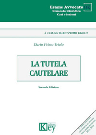Kniha tutela cautelare Dario Primo Triolo