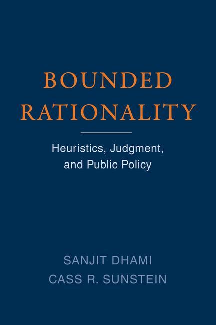 Kniha Bounded Rationality Cass R. Sunstein