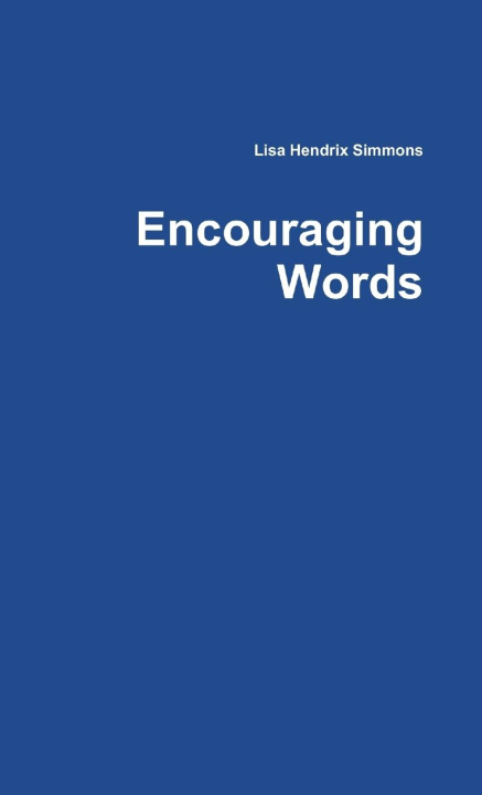 Livro Encouraging Words Lisa Hendrix Simmons