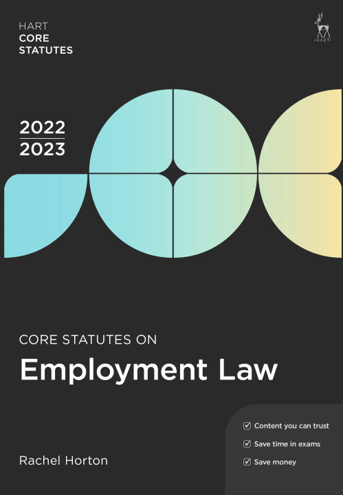 Kniha Core Statutes on Employment Law 2022-23 