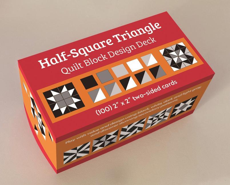 Livro Half-Square Triangle Quilt Block Design Deck C&T PUBLISHING