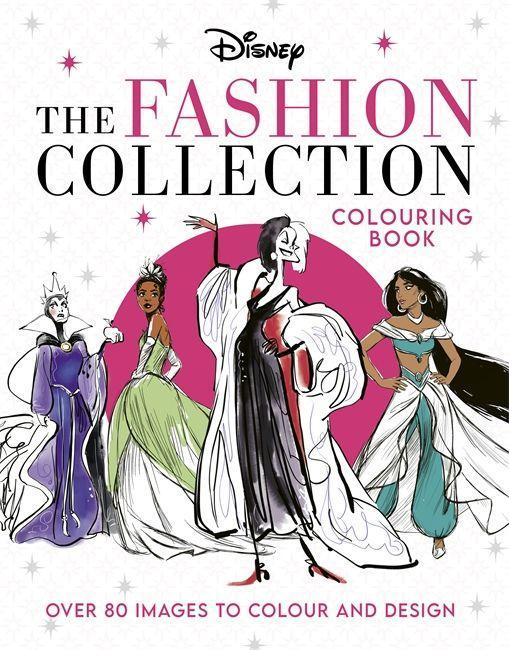 Книга Disney The Fashion Collection Colouring Book 