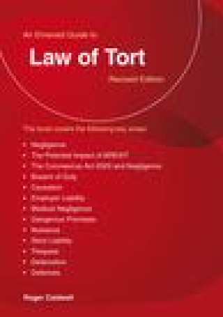 Könyv Guide To The Law Of Tort 