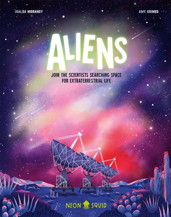 Kniha Aliens Neon Squid