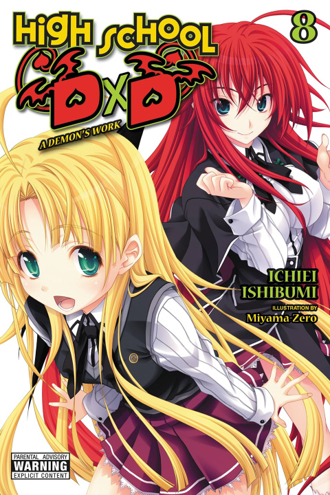 Knjiga High School DxD, Vol. 8 (light novel) Ichiei Ishibumi