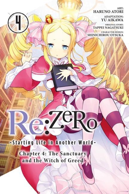Carte Re:ZERO -Starting Life in Another World-, Chapter 4: The Sanctuary and the Witch of Greed, Vol. 4 Haruno Atori
