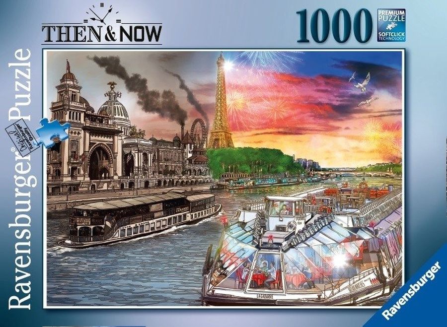 Hra/Hračka Puzzle 2D 1000 Paryż 16571 