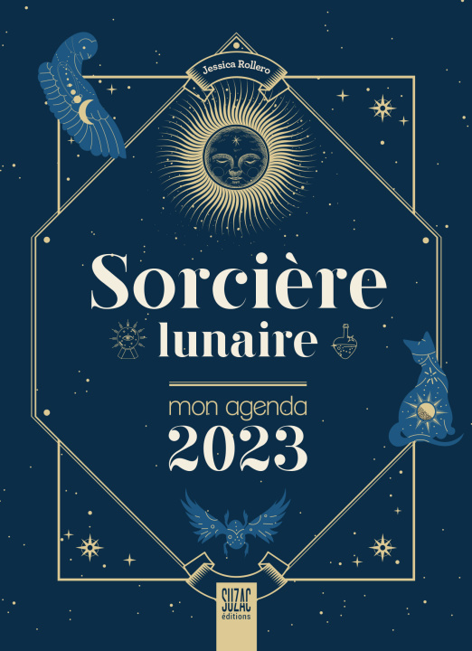 Könyv Sorcière lunaire, mon agenda 2023 Rollero