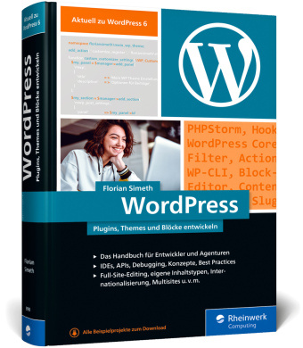 Könyv WordPress - Plugins, Themes und Blöcke entwickeln 