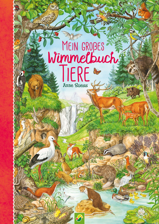 Kniha Mein großes Wimmelbuch Tiere. Liebevoll illustriert von Anne Suess 