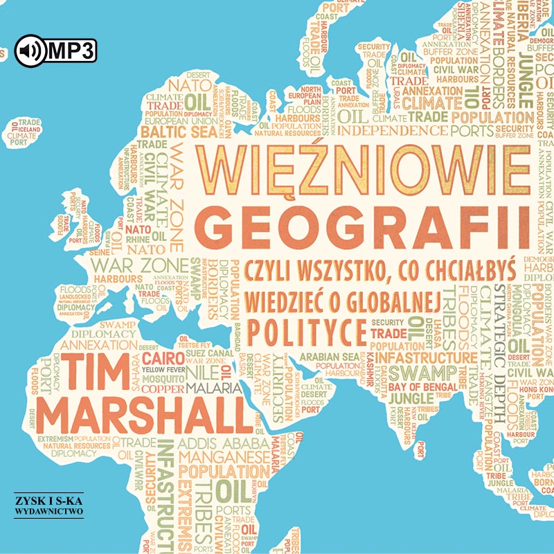 Kniha CD MP3 Więźniowie geografii, czyli wszystko, co chciałbyś wiedzieć o globalnej polityce Tim Marshall