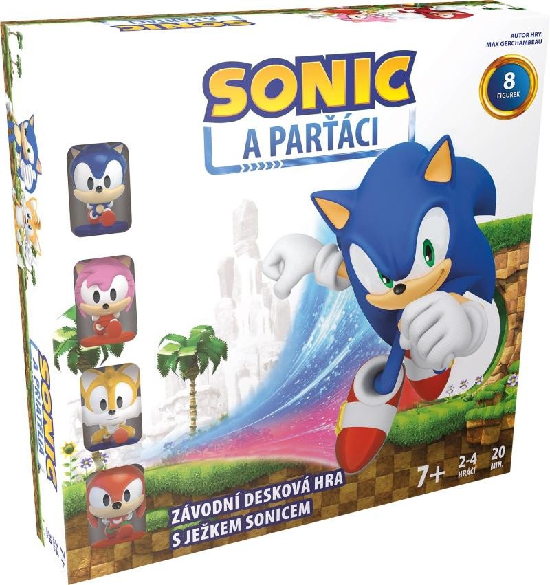 Játék Sonic a parťáci - dětská desková hra 