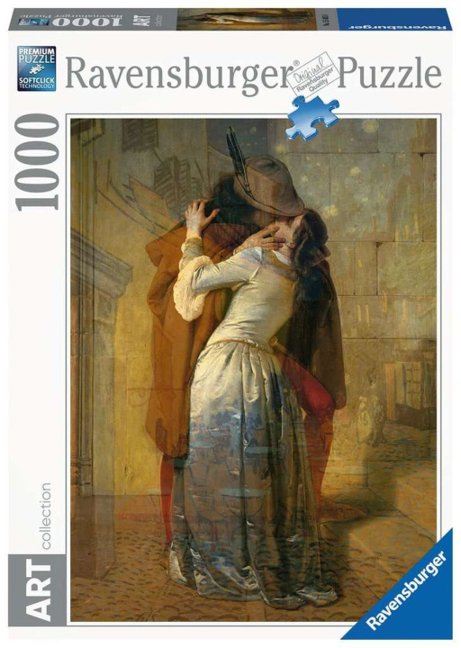 Carte Puzzle 2D 1000 ART Collection Pocałunek 15405 