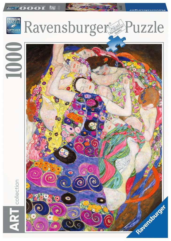 Joc / Jucărie Puzzle 2D 1000 ART Collection  Dziewica 15587 Ravensburger