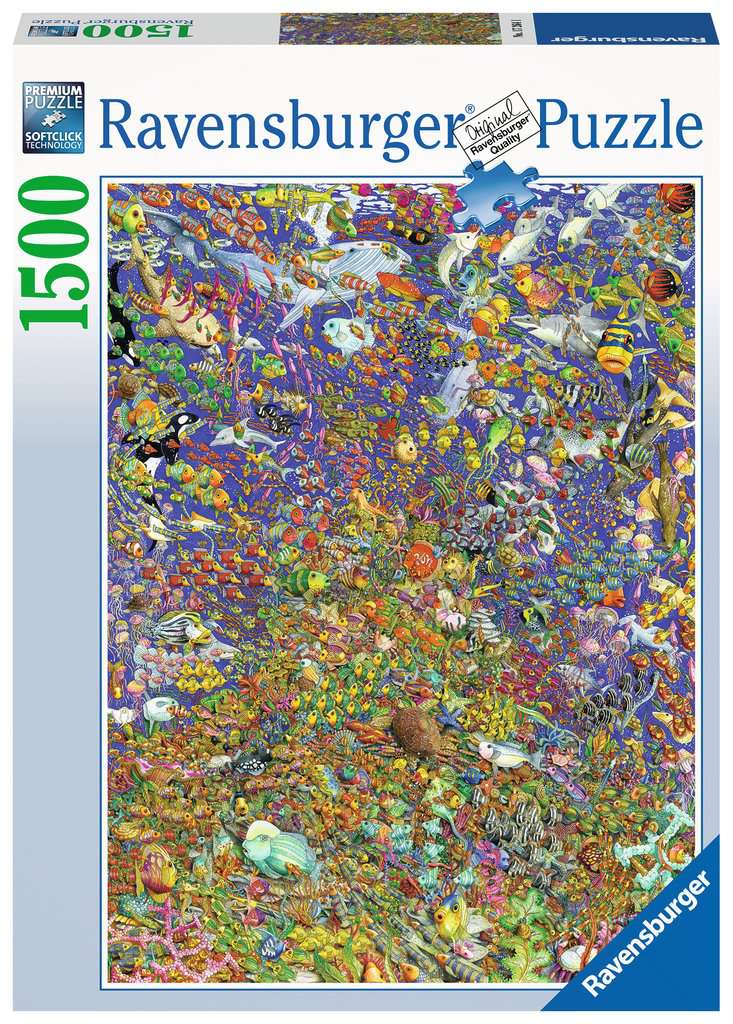 Joc / Jucărie Puzzle 2D 1500 Rafa koralowa 17264 Ravensburger