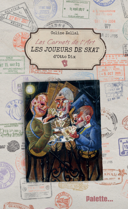 Книга Les Carnets de l'art, Les Joueurs de skat d'Otto Dix Zellal