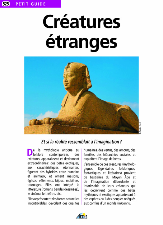 Knjiga CREATURES ETRANGES 