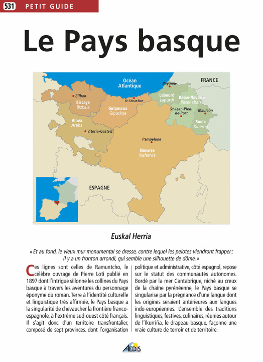 Libro LE PAYS BASQUE 