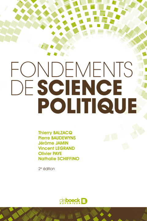 Carte Fondements de science politique Baudewyns