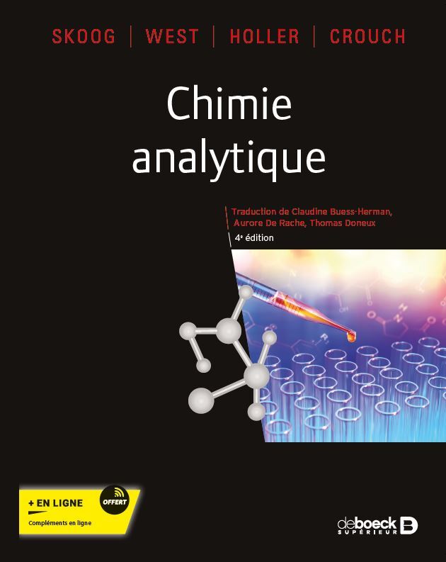 Книга Chimie analytique Skoog