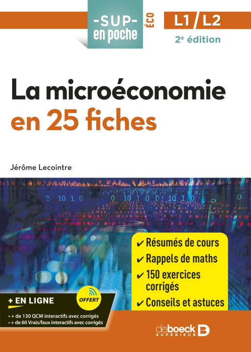 Kniha La microéconomie en 25 fiches Lecointre