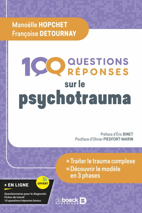 Könyv 100 questions/réponses sur le psychotrauma Hopchet
